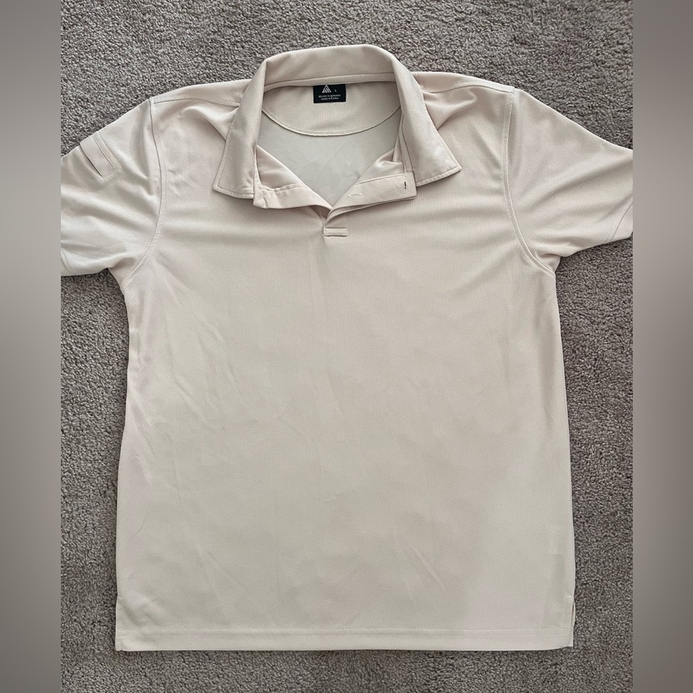 Cream Polo Shirt